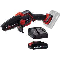 Cordless Compact Pruning Chain Saw with 2.5Ah Battery & Charger Starter Kit, 6", Battery Powered, 18 V Sidevic Inc.