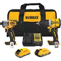 Ensemble de perceuse-visseuse sans fil et sans balais de premi&egrave;re qualit&eacute; XR, 20 V Sidevic Inc.