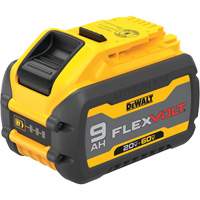 FLEXVOLT&reg; Battery, Lithium-Ion, 20 V/60 V, 9 Ah Sidevic Inc.