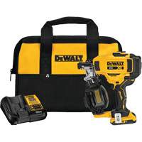 15° Cordless Coil Roofing Nailer Kit, 20 V, Lithium-Ion Sidevic Inc.