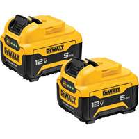 Max* Battery Packs, Lithium-Ion, 12 V, 5 Ah Sidevic Inc.