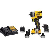 Ensemble perceuse/visseuse sans fil et sans balai XTREME 5-en-1, Lithium-ion, 12 V, Mandrin 3/8" Sidevic Inc.
