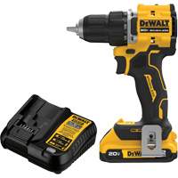 Ensemble visseuse-perceuse sans fil et sans balai ATOMIC COMPACT SERIES, Lithium-ion, 20 V, Mandrin 1/2" Sidevic Inc.