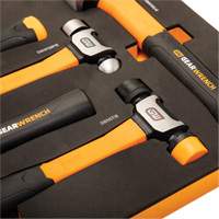 Mixed Hammer Set in Foam Storage Tray, 5 Pieces Sidevic Inc.