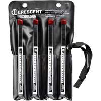 4-Piece Thread Restoring File Set, Square, 9" Sidevic Inc.