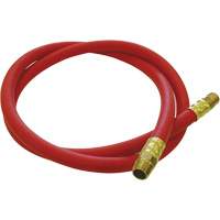 Tuyau de raccordement pour d&eacute;vidoir de tuyau, Air, Caoutchouc EDPM, 1/2" dia. x 5', 300 psi, 1/2 NPT Sidevic Inc.
