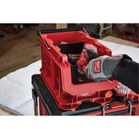 Bac compact PACKOUT, 15-1/2" x 9-1/2" x 8-3/4", Noir/Rouge Sidevic Inc.