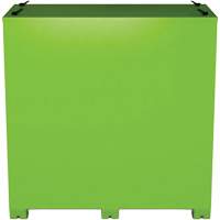 Armoire de rangement d'&eacute;PI sur place, Acier, Vert lime haute visibilit&eacute; Sidevic Inc.