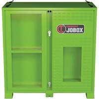 Armoire ventil&eacute;e pour le rangement d'&eacute;PI sur place, Acier, Vert lime haute visibilit&eacute; Sidevic Inc.