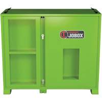 Armoire de rangement d'&eacute;PI sur place, Acier, Vert lime haute visibilit&eacute; Sidevic Inc.