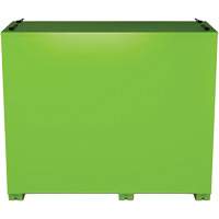 Armoire de rangement d'&eacute;PI sur place, Acier, Vert lime haute visibilit&eacute; Sidevic Inc.