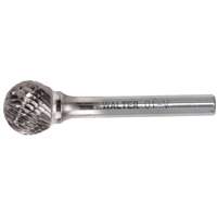 Double Cut Ball Nose Burr, SD-42, 1/8" Dia., 1/8" Shank, 1/8" Depth of Cut Sidevic Inc.