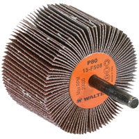 Flap Wheels-Coolcut Flap Wheels, Aluminum Oxide, 80 Grit, 2-1/2" x 1-1/2" x 1/4" Sidevic Inc.