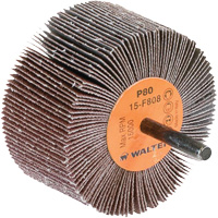 Flap Wheels-Coolcut Flap Wheels, Aluminum Oxide, 80 Grit, 3" x 1-1/2" x 1/4" Sidevic Inc.