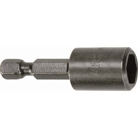 Nutsetter For SAE Sheet Metal Screws, 1/4" Tip, 1/4" Drive, 1-3/4" L, Magnetic Sidevic Inc.