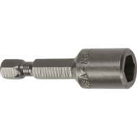 Nutsetter For Metric Sheet Metal Screws, 6 mm Tip, 1/4" Drive, 44.5 mm L, Magnetic Sidevic Inc.
