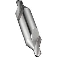 Combined Centre Drill and Countersink, #0, 1/32" Small Diameter, 1/8" Large Diameter, High Speed Cobalt Sidevic Inc.