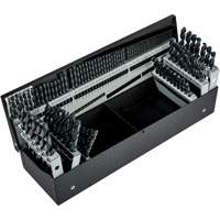 Jobber Length Combination Drill Bit Set, 115 Pieces, High Speed Steel Sidevic Inc.