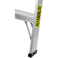 Industrial-Duty Sawhorse, 2' H x 31.9375" W x 23.50" D, 300 lbs. Capacity, Aluminum Sidevic Inc.