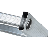 Industrial Heavy-Duty Straight Ladders, 8', Aluminum, 300 lbs., CSA Grade 1A Sidevic Inc.