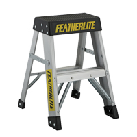 Industrial Extra Heavy-Duty Step Stool/Ladders, 2', Aluminum, 300 lbs. Capacity, Type 1A Sidevic Inc.