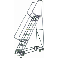 All Directional Ladders, 6 Steps, 24" Step Width, 60" Platform Height, Steel Sidevic Inc.