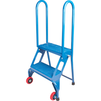 &eacute;chelle pliante portative, 2 marches, Perfor&eacute;, Hauteur 20" Sidevic Inc.