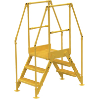 Crossover Ladder, 66-1/2" Overall Span, 30" H x 36" D, 24" Step Width Sidevic Inc.
