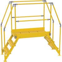 Crossover Ladder, 90-1/2" Overall Span, 30" H x 60" D, 24" Step Width Sidevic Inc.
