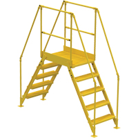 Crossover Ladder, 91-1/2" Overall Span, 50" H x 36" D, 24" Step Width Sidevic Inc.