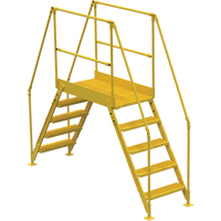 Crossover Ladder, 103-1/2" Overall Span, 50" H x 48" D, 24" Step Width Sidevic Inc.