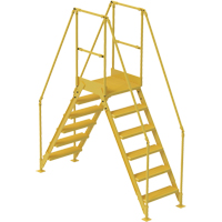 Crossover Ladder, 92" Overall Span, 60" H x 24" D, 24" Step Width Sidevic Inc.