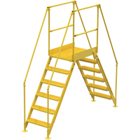 Crossover Ladder, 104" Overall Span, 60" H x 36" D, 24" Step Width Sidevic Inc.