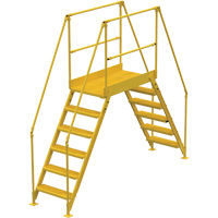 Crossover Ladder, 116" Overall Span, 60" H x 48" D, 24" Step Width Sidevic Inc.