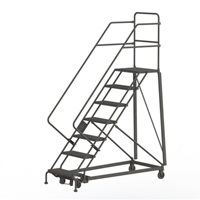 &eacute;chelles robustes en angle de s&eacute;curit&eacute;, 7 marches, Perfor&eacute;, Inclinaison 50°, Hauteur 70" Sidevic Inc.