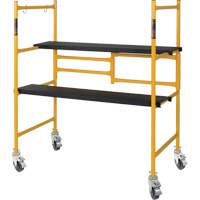 Jobsite Series 4' Basic Mini Scaffold Kit, Steel Frame, 41" D x 45-3/4" H Sidevic Inc.