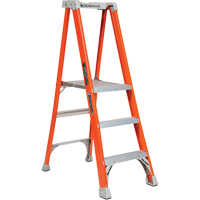 Industrial Heavy-Duty Pro Platform Stepladders (FXP1700 Series), 3', 300 lbs. Cap. Sidevic Inc.