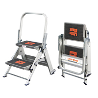 Safety Stepladder, 1.5', Aluminum, 300 lbs. Capacity, Type 1A Sidevic Inc.