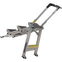 &eacute;chelle escabeau avec roues pivotantes, 3 marches, 34" x 22" x Hauteur 50,75" Sidevic Inc.