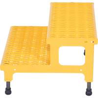 Adjustable Step-Mate Stand, 2 Step(s), 23-13/16" W x 22-7/8" L x 15-1/4" H, 500 lbs. Capacity Sidevic Inc.