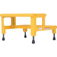 Adjustable Step-Mate Stand, 2 Step(s), 23-13/16" W x 22-7/8" L x 15-1/4" H, 500 lbs. Capacity Sidevic Inc.