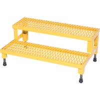 Adjustable Step-Mate Stand, 2 Step(s), 36-3/16" W x 22-7/8" L x 15-1/4" H, 500 lbs. Capacity Sidevic Inc.