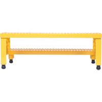 Adjustable Step-Mate Stand, 2 Step(s), 36-3/16" W x 22-7/8" L x 15-1/4" H, 500 lbs. Capacity Sidevic Inc.
