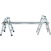 Telescoping Multi-Position Ladder, 2.916' - 9.75', Aluminum, 300 lbs., CSA Grade 1A Sidevic Inc.