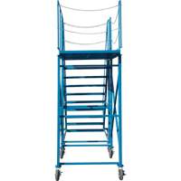 &eacute;chelle &agrave; neige, Acier, 10 Marches, 99" ha, 85-1/2" p, 48" Marche, Stri&eacute; Sidevic Inc.