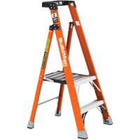 Safespace Platform Step Ladder, 2', 300 lbs. Cap. Sidevic Inc.