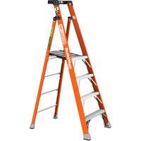 Safespace Platform Step Ladder, 4', 300 lbs. Cap. Sidevic Inc.
