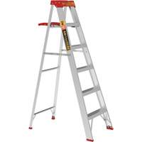 Step Ladder with Paint Tray, 6', Aluminum, 200 lbs. Capacity, Type 3 Sidevic Inc.