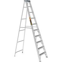 Step Ladder, 10', Aluminum, 225 lbs. Capacity, Type 2 Sidevic Inc.