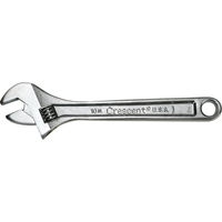 Crescent Adjustable Wrenches, 12" L, 1-1/2" Max Width, Chrome Sidevic Inc.